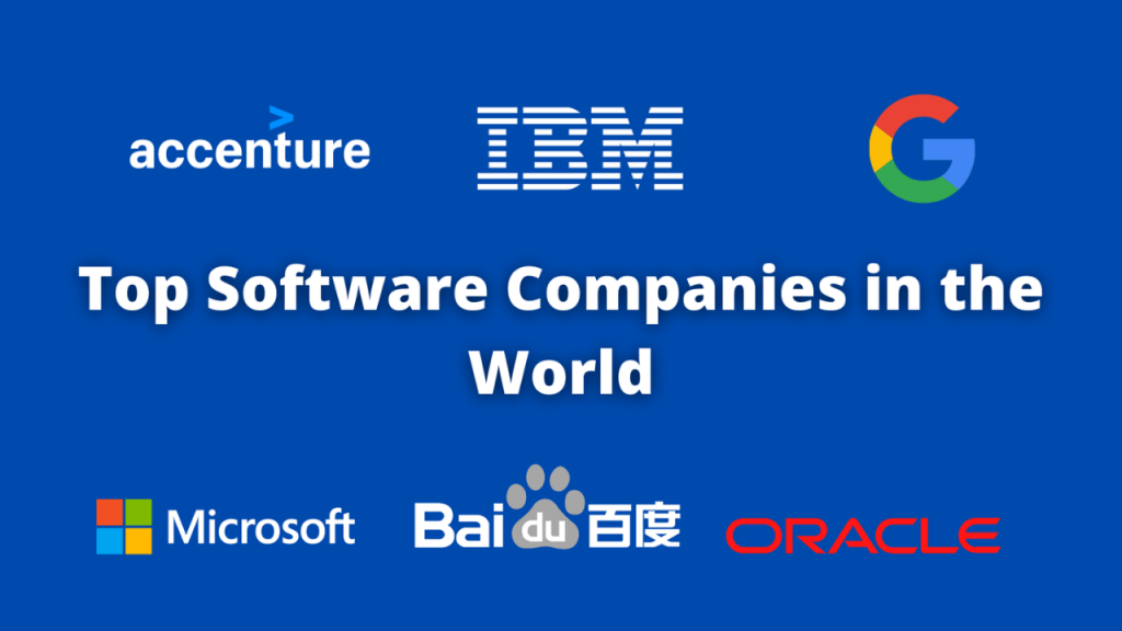 top software companies